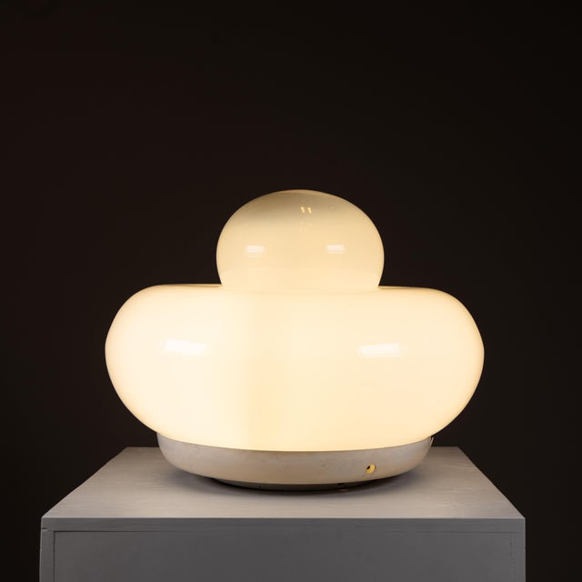 Glass Electra Ceiling Lamp by Giuliana Gramigna for Artemide, 1960s For Sale - Image 7 of 7