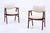 Rare set of 2 teak chairs by erik kirkegaard for glostrup. Newly upholstered & padded. features • by erik kirkegaard for...