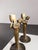 Art Nouveau Candleholders in Zinc, 1890s, Set of 2 For Sale - Image 6 of 8