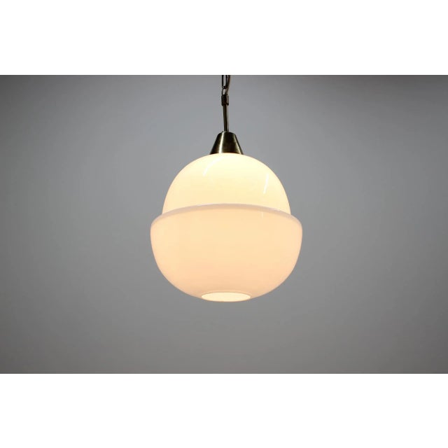 1960s Brass Ceiling Lamp, 1960s For Sale - Image 5 of 6