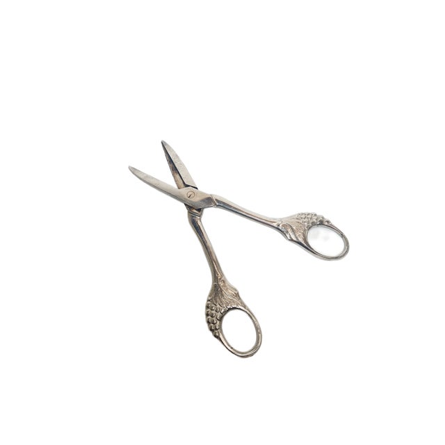 Art Nouveau Danish Grapes Scissors, 1920s, in Very Good conditions. Designed 1920 to 1949