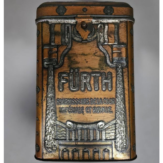 Vintage Candy Cookies Box from Fürth, France, 1940s For Sale - Image 9 of 17