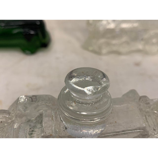 Early 20th Century Vintage Glass Candy Container Collection: Automotive & Locomotive For Sale - Image 5 of 9