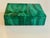 Green Handcrafted Malachite Box with Brass Hinge, 1950 For Sale - Image 8 of 10