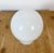 Vintage White Porcelain and Glass Ceiling Light, 1970s For Sale - Image 4 of 12