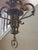 Antique Brass Pendant Chandelier For Sale - Image 4 of 11