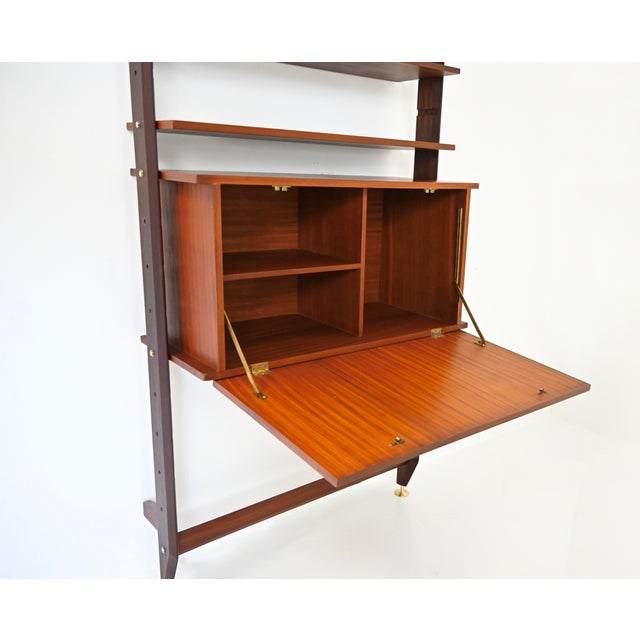 Italian Wall Unit, 1960s For Sale - Image 6 of 10