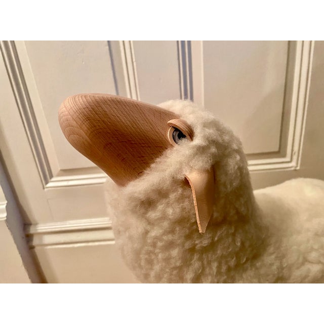 2020s Lalanne Style Sheep Stool or Sculpture For Sale - Image 5 of 5