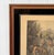 Antique English Fox Hunt Bachelor’s Hall Plate 1 Framed Art Lithograph For Sale - Image 6 of 9