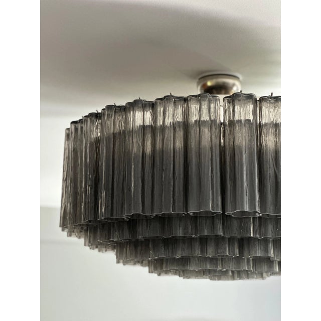 Large Murano Glass Chandelier For Sale - Image 6 of 10
