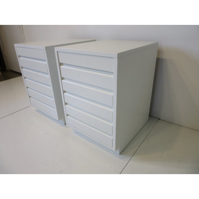 Mid-Century Modern Sligh Mid Century Nightstands for the Cross Country Furniture Collection For Sale - Image 3 of 12