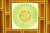1900 - 1909 19th/20th C. English Art Nouveau Ceramic Majolica Glazed Tile With Flower, Framed For Sale - Image 5 of 6