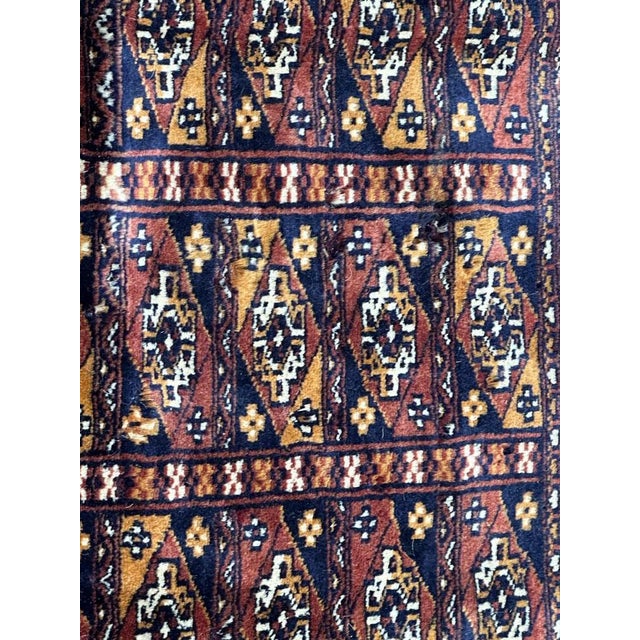 1980s Vintage Turkmen Style Pakistani Chowal Bobyrugs Rug, 1980s For Sale - Image 5 of 18