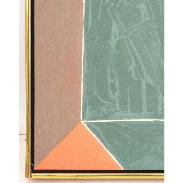 1980s Jack Roth "New Synthesis 67" Acrylic, 1981 For Sale - Image 5 of 9