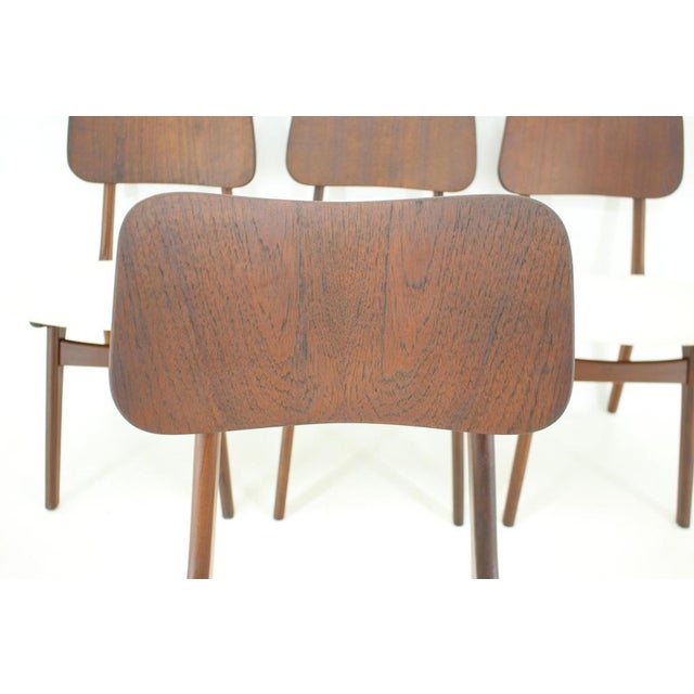 Teak Dining Chairs Model 74 by Ib Kofod-Larsen, Denmark, 1960s, Set of 4 For Sale - Image 13 of 16