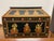Wood Anglo Indian Decorative Box with Painted Figures of Dancers For Sale - Image 7 of 12