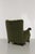 Danish Carved Lounge Chair in Green Velvet, 1920s For Sale - Image 9 of 18
