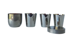 C.1930s Silver Plate Men's Traveler's Cups - S/5