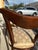 Brown 1940s Hollywood Regency Carved Wood Swag-Back Chairs in the Manner of Grosfeld House For Sale - Image 8 of 12