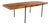 Late 20th Century Modern Dining or Conference Table Walnut and Chrome Boat Shaped by Jens Risom for Howe Furniture For Sale