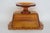 Ftda 1981 Amber Golden Brown Pressed Glass Embossed Pedestal Candy Dish 5088b For Sale - Image 11 of 18
