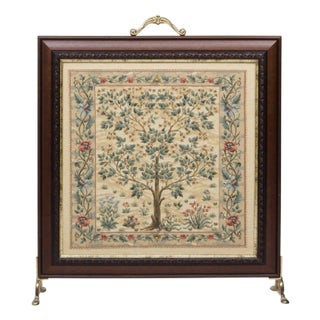 Tree of Life Light Tapestry Firescreen For Sale