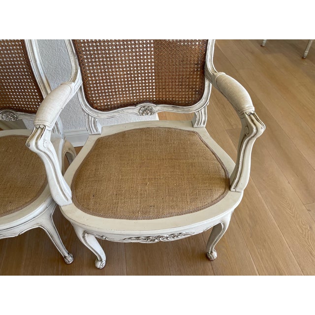 Early 19th Century French Country Cane Dining Chairs For Sale In Tampa - Image 6 of 9