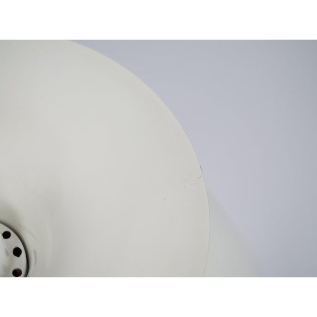 White Vintage Jutland Pendant Lamp by Jørgen Høj for Holmegaard, 1970s For Sale - Image 8 of 11