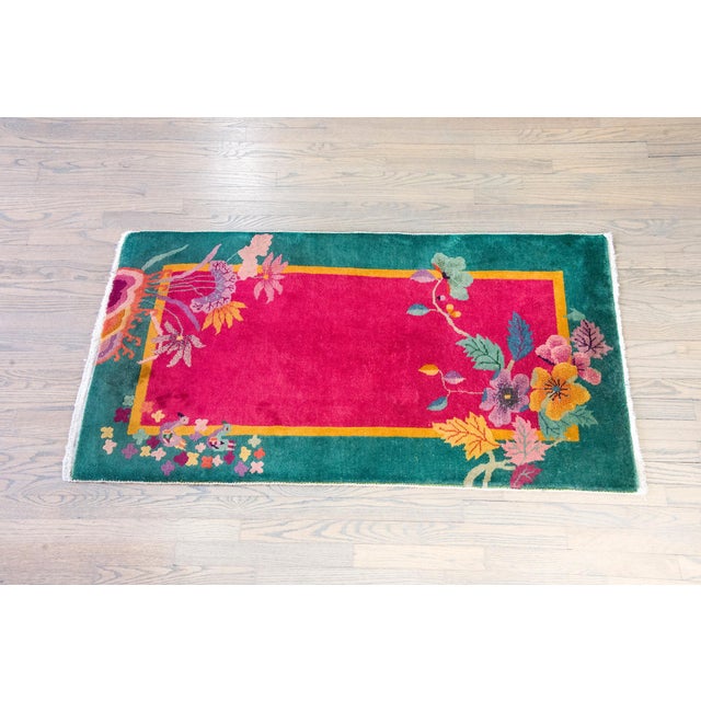 Early 20th Century Chinese Art Deco Rug For Sale - Image 15 of 15