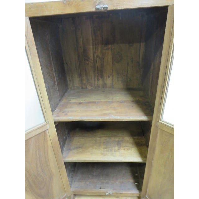 Antique Primitive architectural salvage Hutch China Cabinet Cupboard For Sale - Image 11 of 11