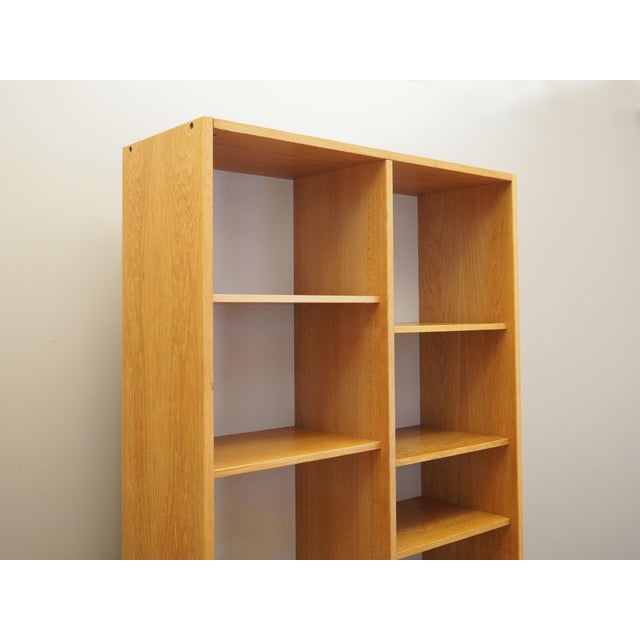 Danish Ash Bookcase, 1970s For Sale - Image 6 of 18