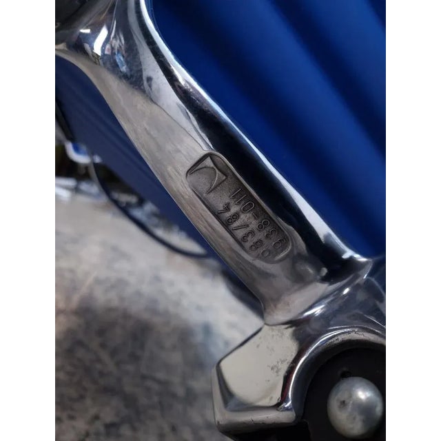 Set of 124 Leather Lounge Chair and Footstool by Hermann Miller for Vitra, 1958 For Sale - Image 10 of 13