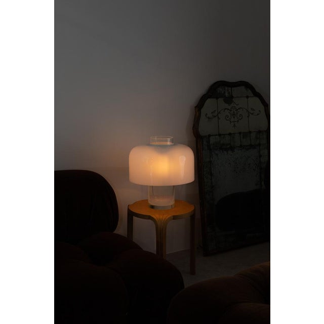 Murano Glass Table Lamp by Carlo Nason for Mazzega, 1960s For Sale - Image 6 of 12
