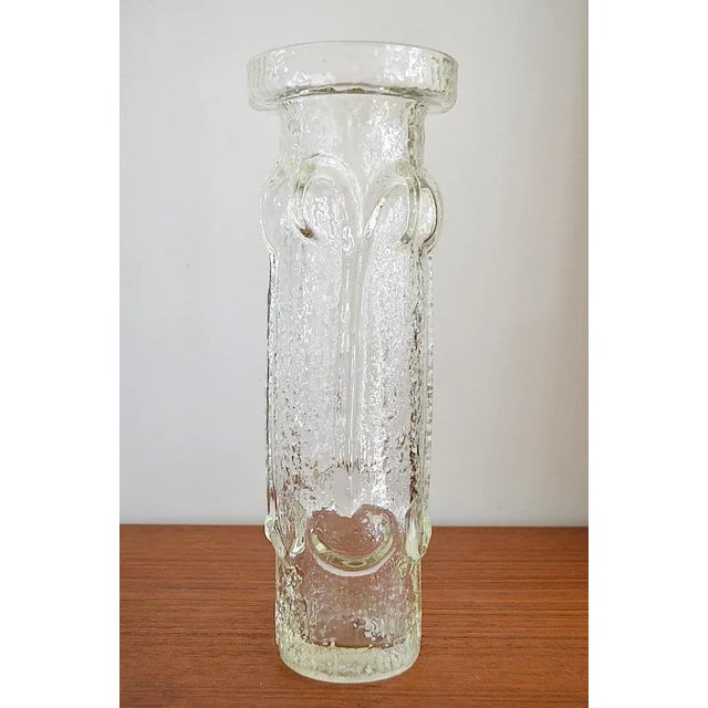 Italian Glass Vase by Wayne Husted for Stelvia, Italy, 1960s For Sale - Image 8 of 8