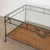 Black 1950s French Wicker and Glass Coffee Table For Sale - Image 8 of 18