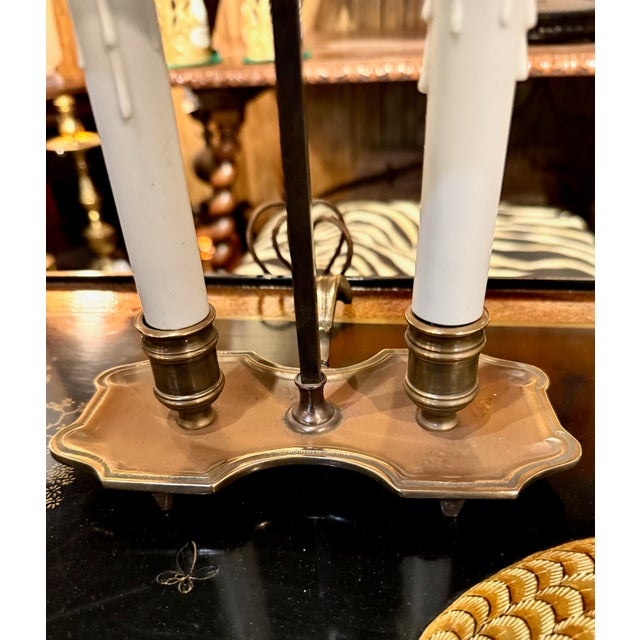 Pair Early 20th Century Bouillotte Lamps, C. 1920-1930 For Sale - Image 9 of 9