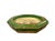 Florentia Vintage Italian Chinoiserie Green & Gilt Octagonal Vide Poche / Catchall / Tray / Trinket Dish by Florentia For Sale - Image 4 of 5