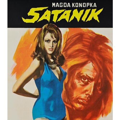 Vintage Italian 2-Foglio Satanik Poster, 1960s For Sale - Image 4 of 5