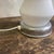 Metal Space Age Murano and Opal Glass Table Lamp attributed to Mazzega, 1980s For Sale - Image 7 of 18