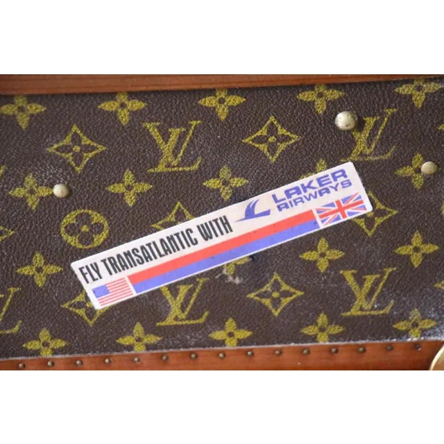 Brown Steamer Trunk from Louis Vuitton For Sale - Image 8 of 18