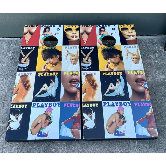 Vintage Playboy Cornhole Games - Set of 2 For Sale - Image 9 of 12