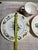 Tiffany & Co Bone China 3 Piece Child’s Dining Set “Pond” Pattern For Sale In Las Vegas - Image 6 of 12