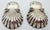 Pair 1893 English Silver Plated Shell-Form Tea Caddy Spoons, Shell Feet For Sale - Image 9 of 11