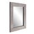 A rich smokey antique mirror covers the outer frame of this simply elegant, beveled mirror. The small size of this mirror...