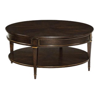 La Salle Cocktail Table in Ebony For Sale