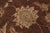 Oriental Ziegler Brown Tan Hand-Knotted Wool Rug - 8'8'' X 12'1'' For Sale In New York - Image 6 of 8