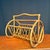 Coastal Antique Bent Rattan Cane Magazine Rack For Sale - Image 3 of 7