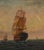 "Sailing into Twilight" is a captivating oil on canvas by D.F. Cornish, measuring 33" x 30". This maritime scene depicts...