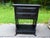 Antique Carved Black Ebonized Aesthetic Movement Victorian Entry Table For Sale - Image 12 of 18