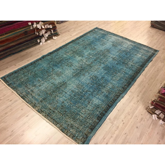 Turkish handmade handwoven vintage anatolian OUSHAK rug. We collect old vintage antique rugs from Anatolia, which is the...